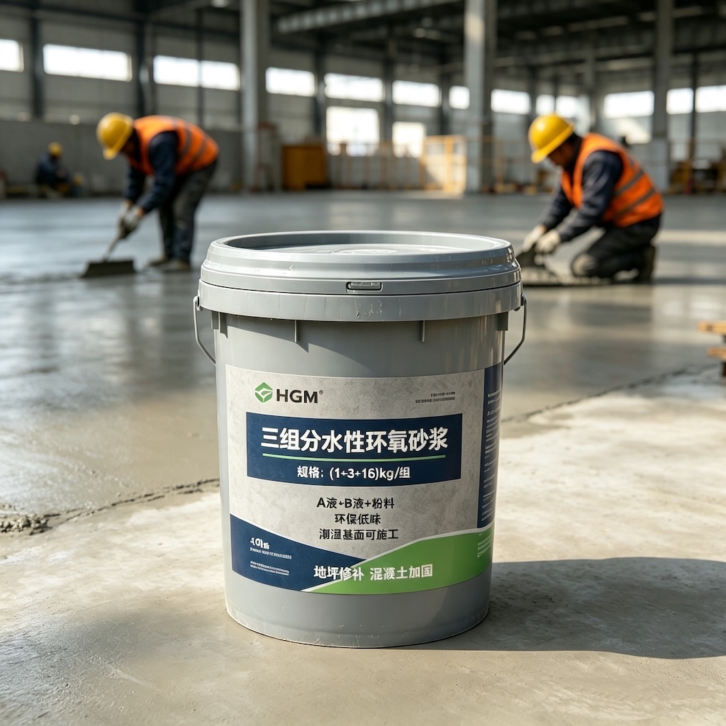 佳木斯三组份水性环氧砂浆